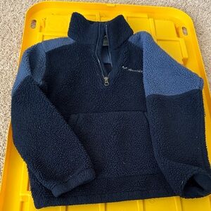 Columbia Kids' Dark Blue and Navy Fleece Hoodie